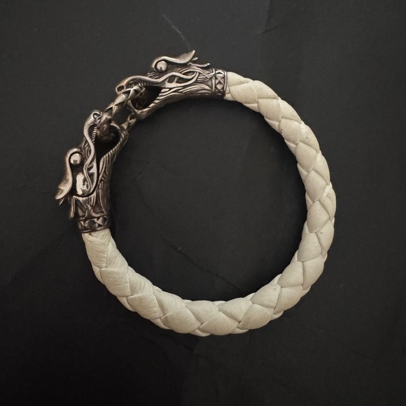 John Hardy Naga Dragon Leather Bracelet - Picture 3 of 8